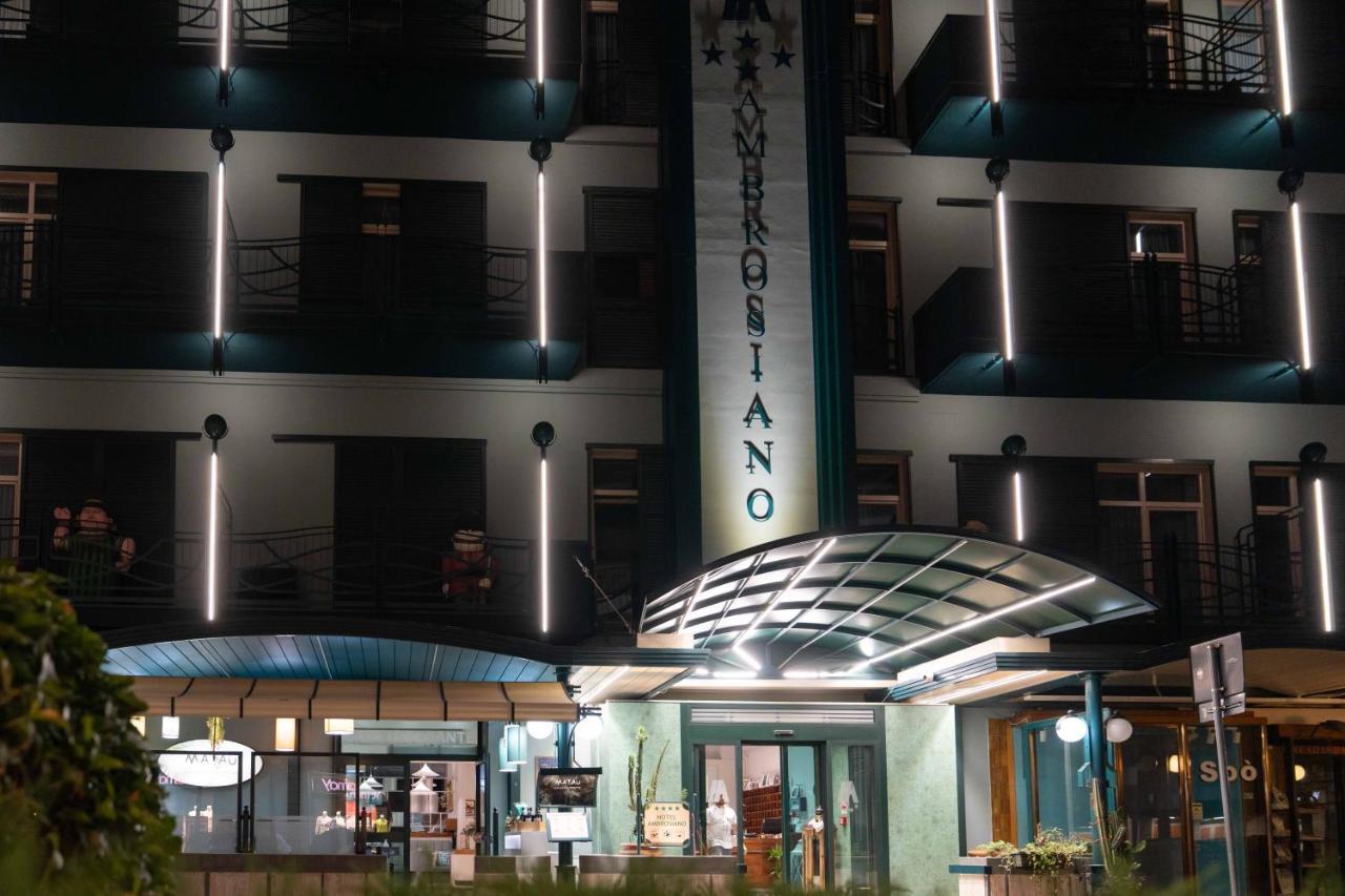 Hotel Ambrosiano Montecatini Terme Bagian luar foto